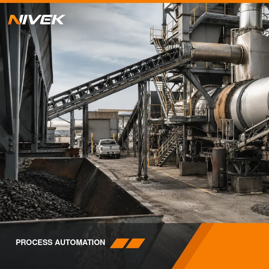 Asphalt plant automation — bitumen dosing