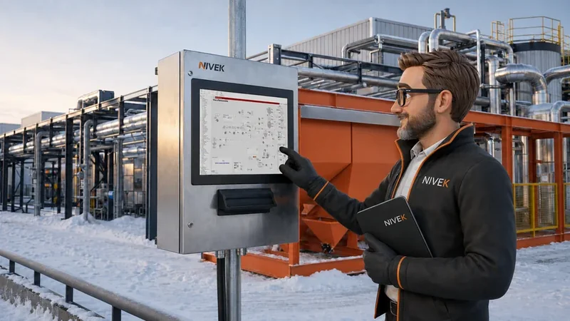 Usine de polymérisation de bitume automatisée